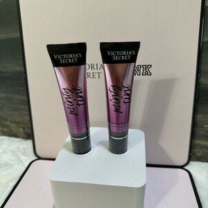New Sealed 2 Victorias Secret Flavored Refreshing Lip Gloss Minty Tint Candymint